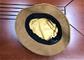 Cappello regolabile del secchio del pescatore del velluto a coste degli uomini unisex molle o pre- duro curvo