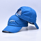 Cappelli di nylon di golf del poliestere di Snapback della tessitura del metallo del cotone di nylon regolabile blu del fermaglio per le attività all'aperto